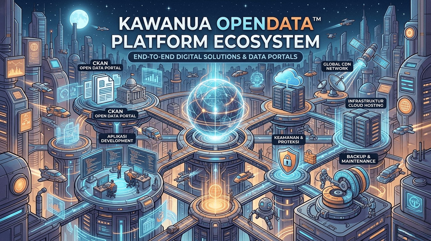 Platform Infrastruktur Data Terbuka untuk Pemerintahan Modern cover image